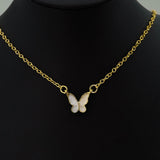 Pastel butterfly pendent image 3