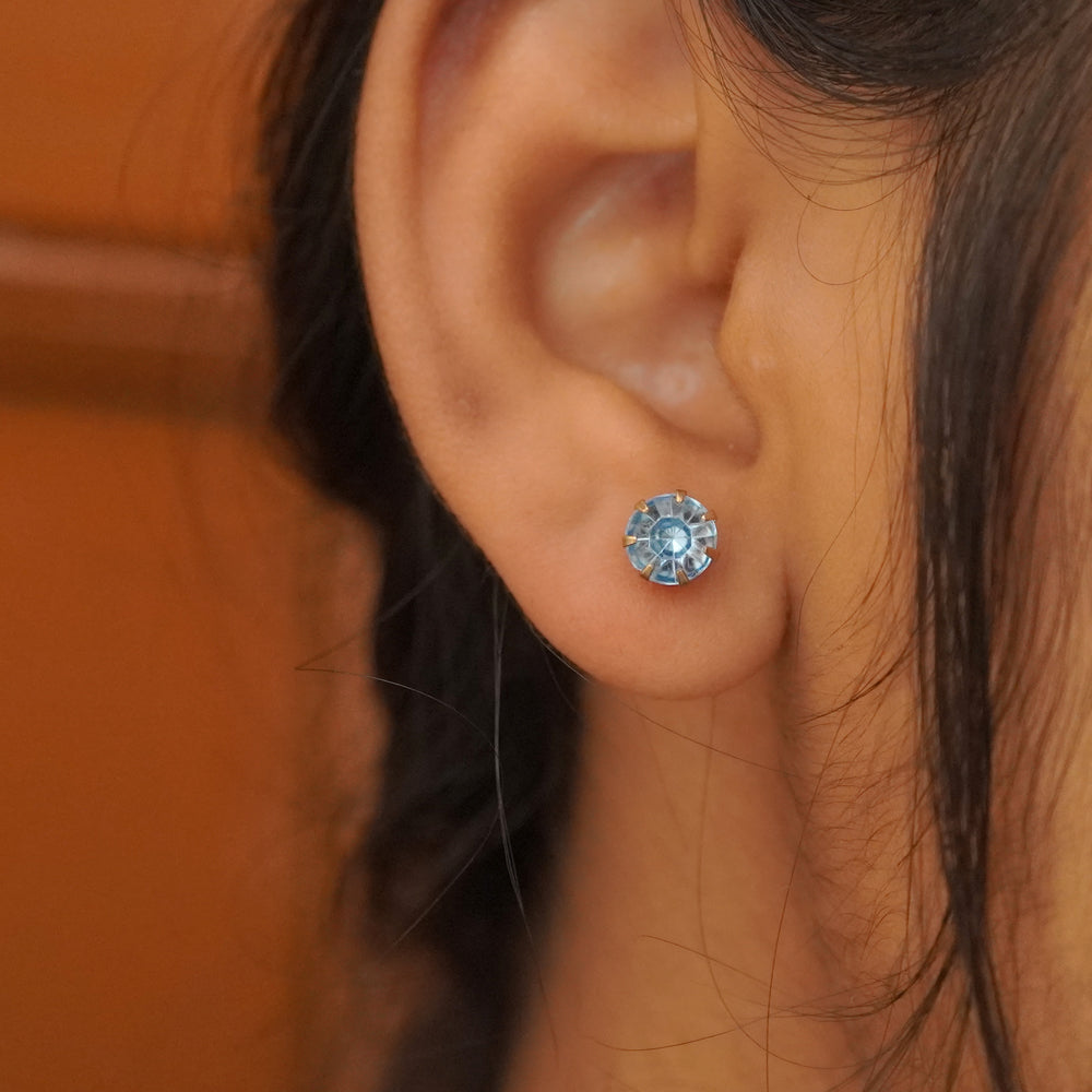 skyblue studs image 3
