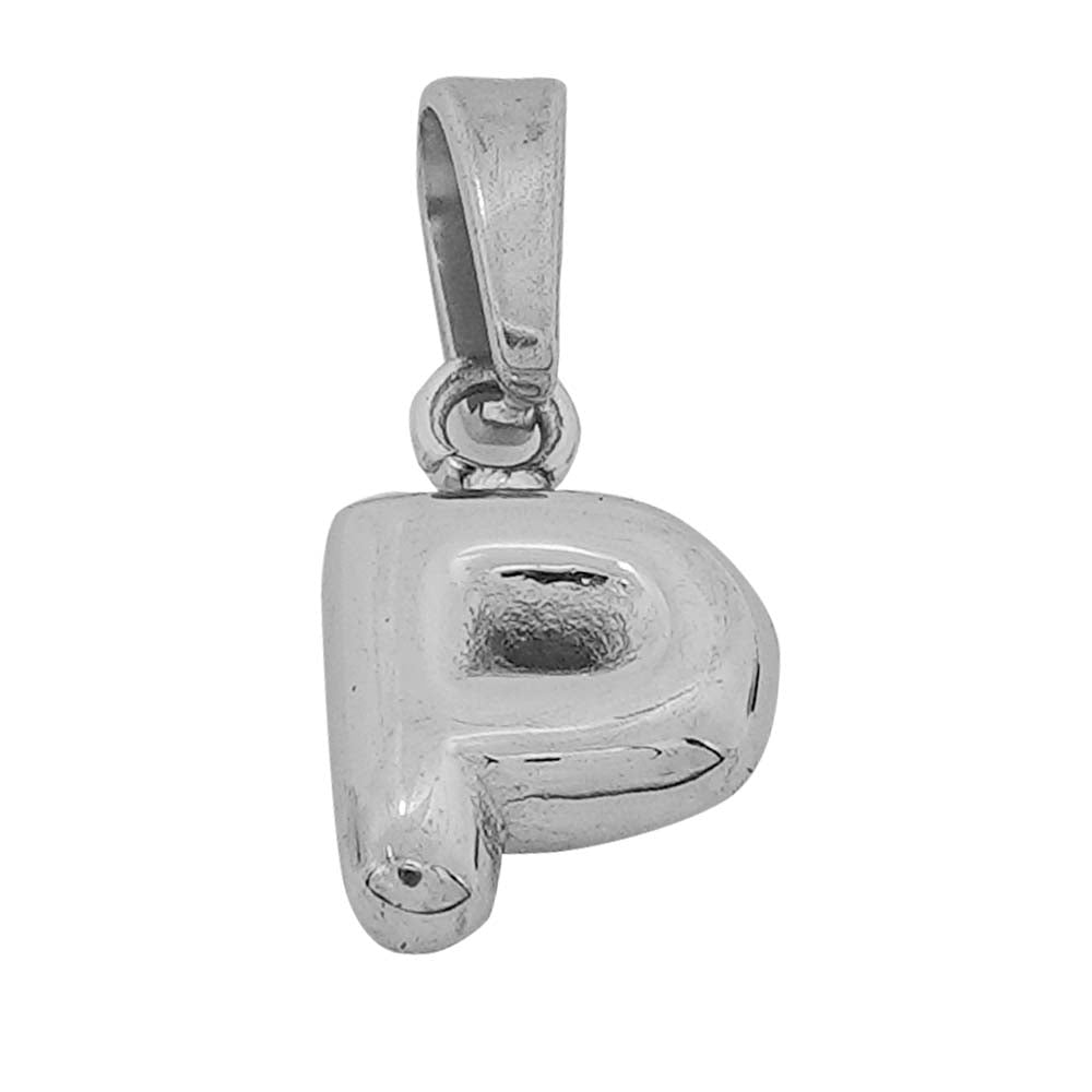 18k platinum alphabets - P image