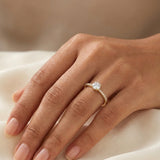 Celestial Pave Solitaire Ring