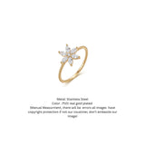 Blossom Marquise Floral Rope Ring