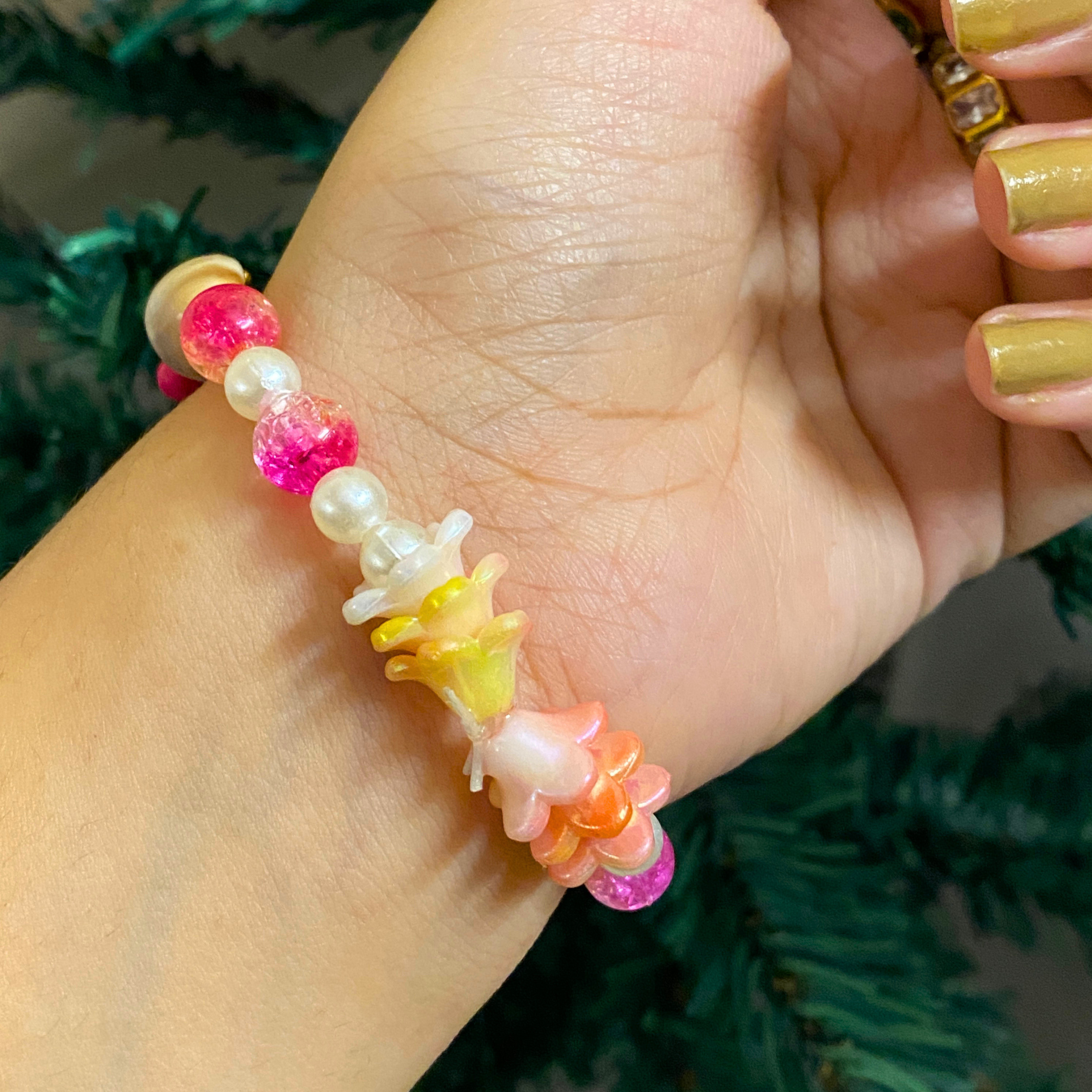 Divine Blessing Handmade Beaded Bracelet
