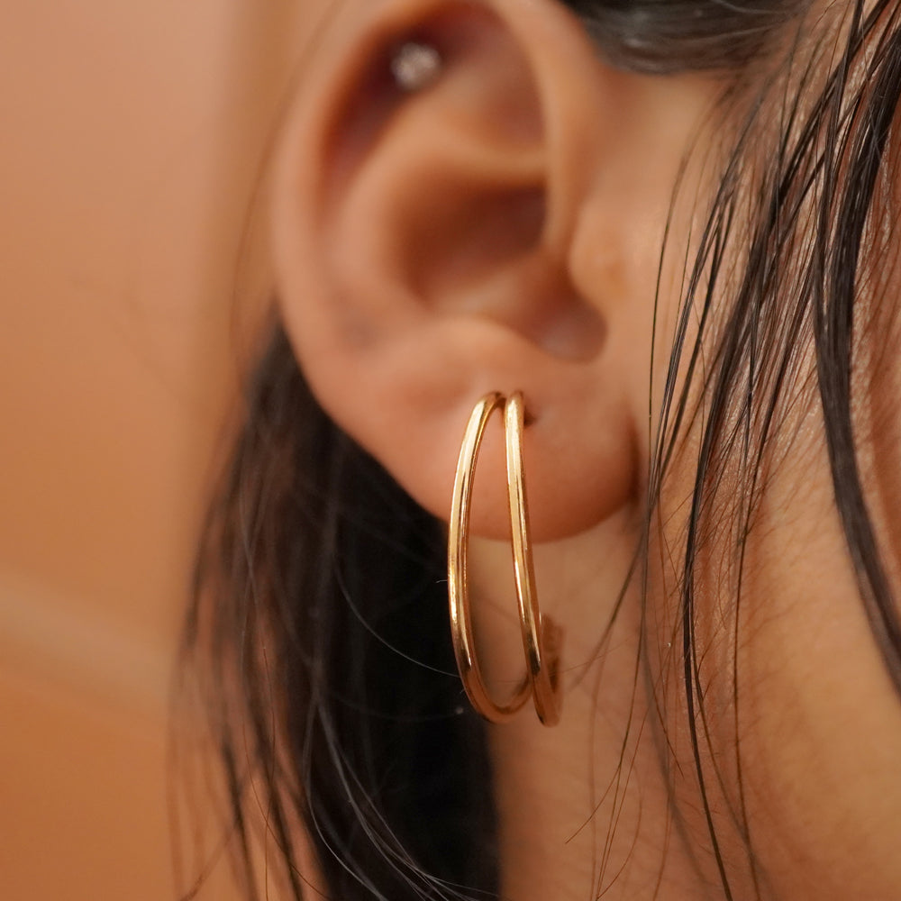 double linked hoops image 2