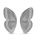 Arabica Silver plated butterfly studs