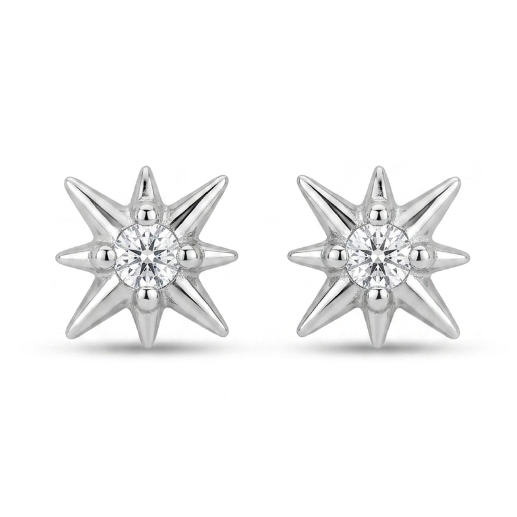 Spiked earrings D487
