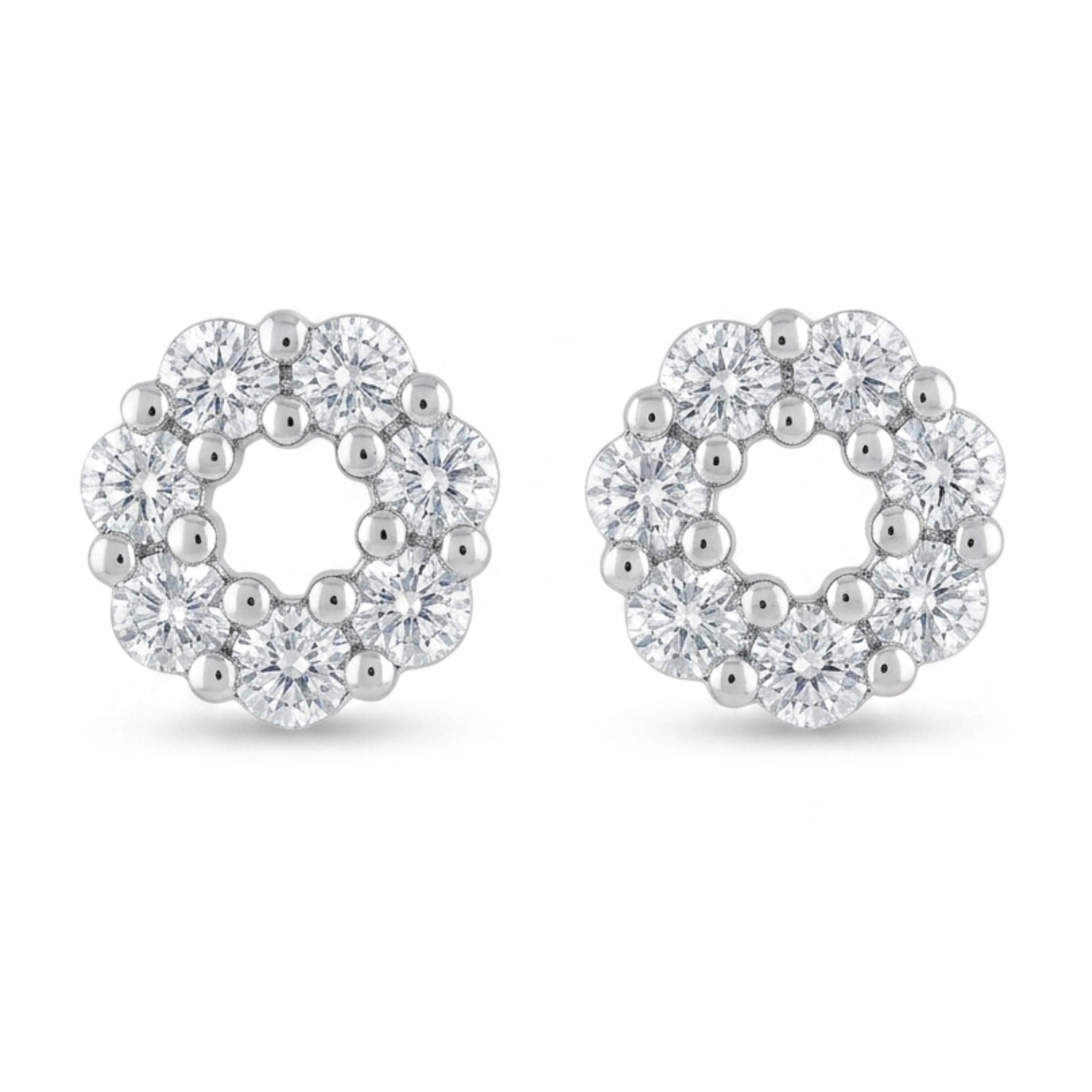Deigo silver plated studs