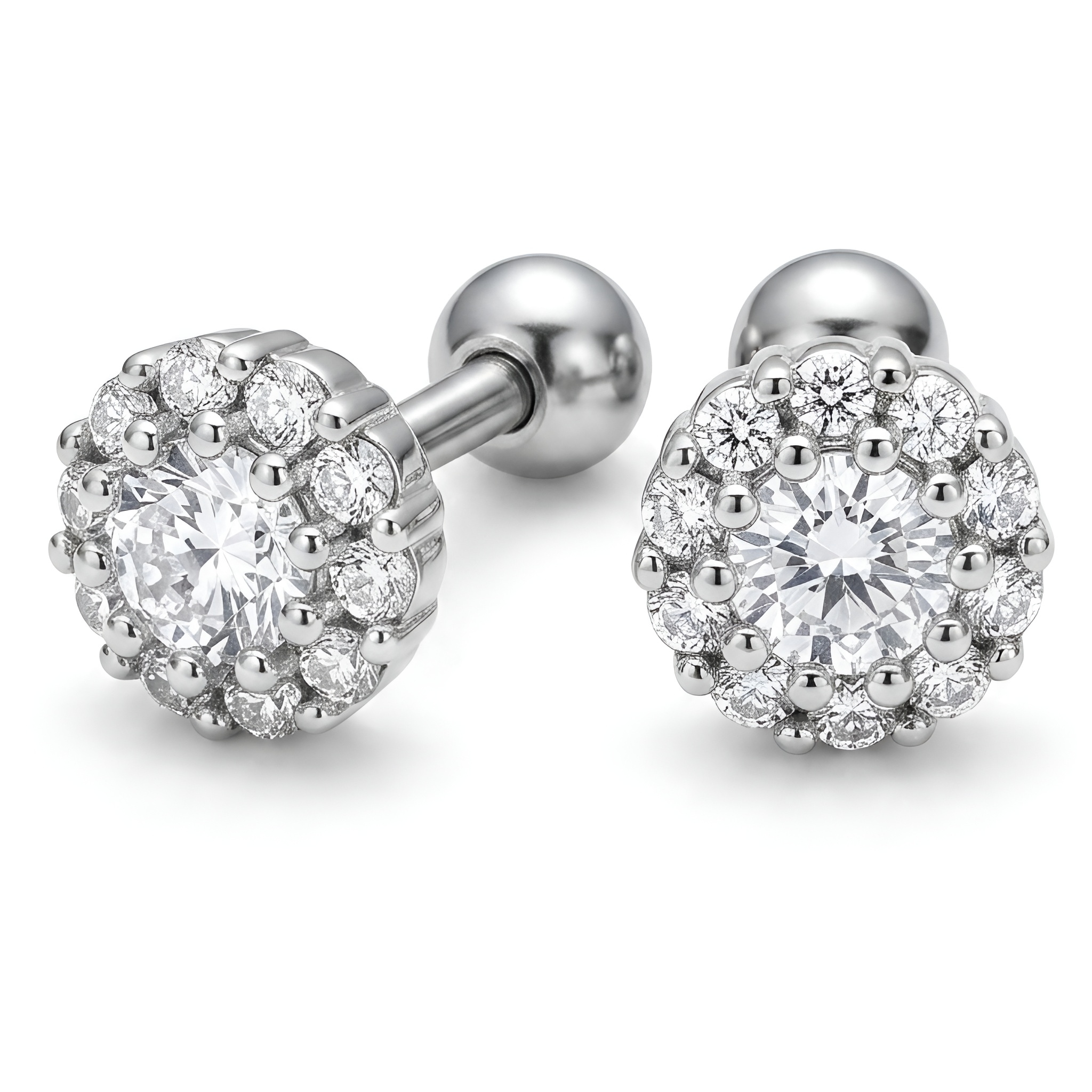 Deigo silver plated studs