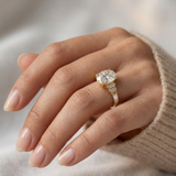 Royal Marquise Baguette Ring