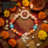 Divine Blessings Guru Ji Multicolor Chakra Bead & Pearl