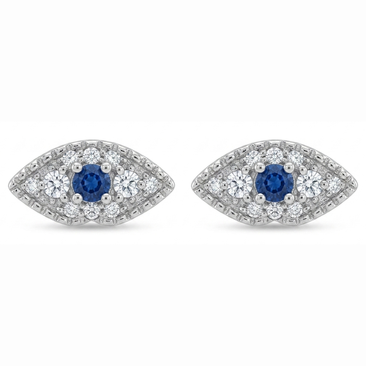 Blued stone Evil eye