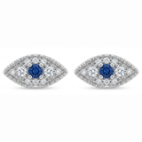 Blued stone Evil eye