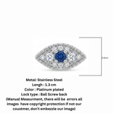 Blued stone Evil eye