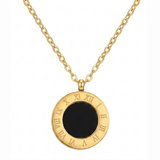 ROMANA BLACK AND WHITE PENDENT
