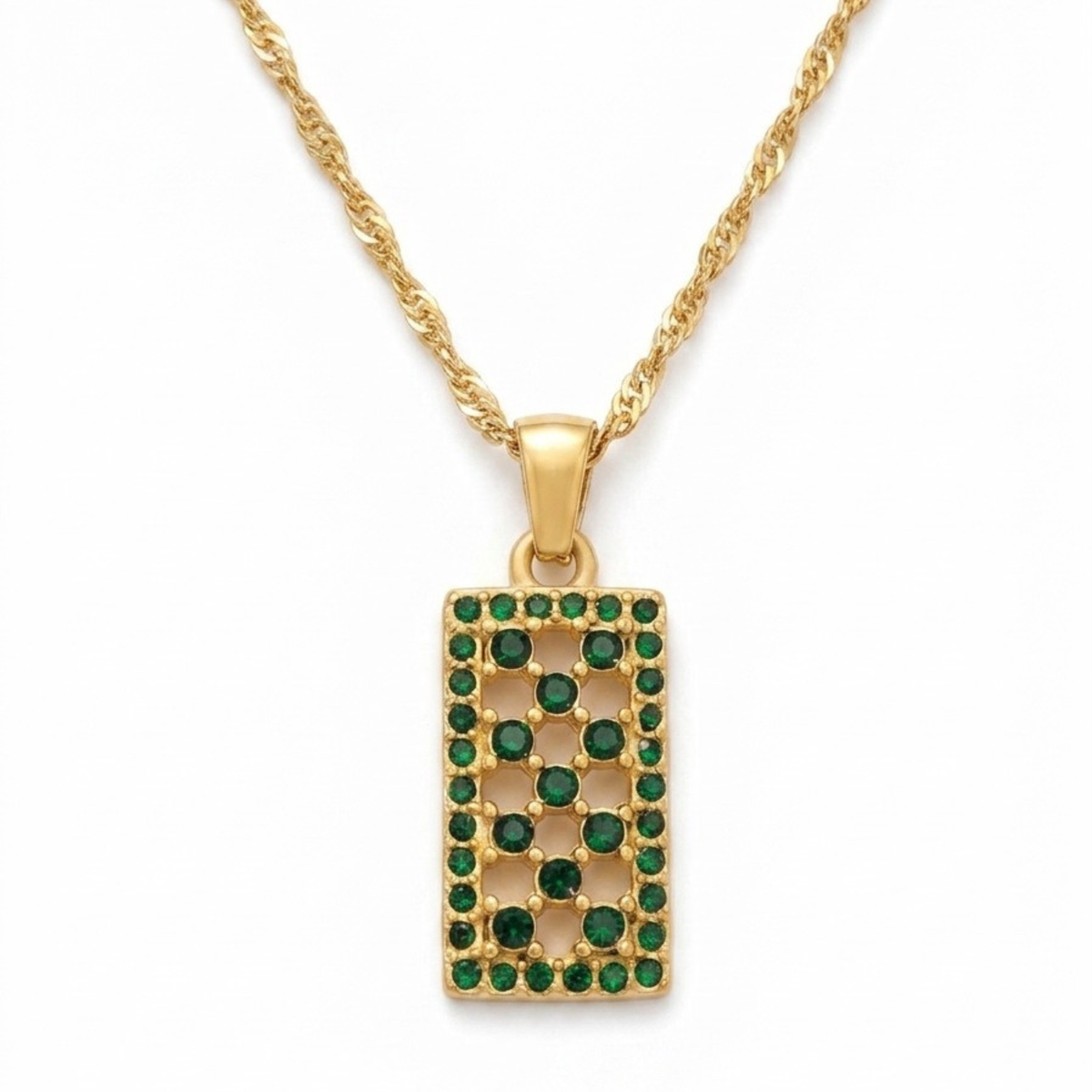 Sarette Emarald Pendant
