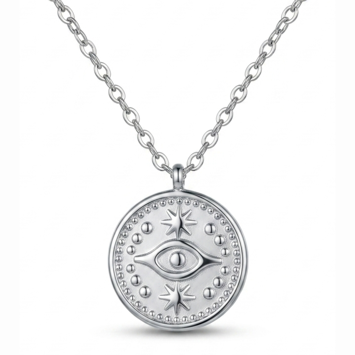 Double Styled Evil Eye Pendant Pendant
