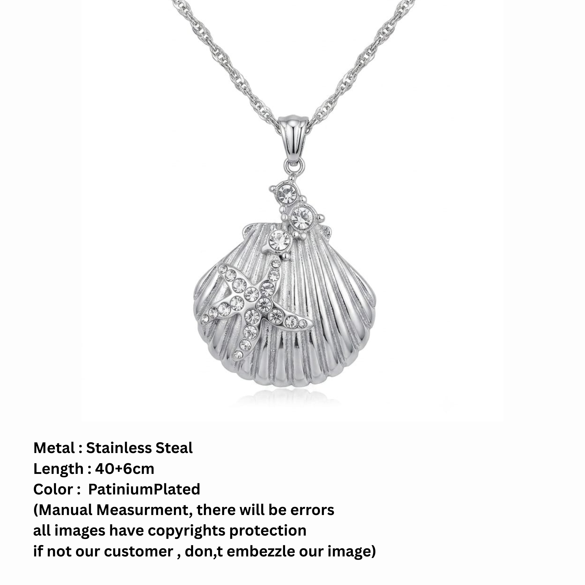 jazlyn starfish pendant