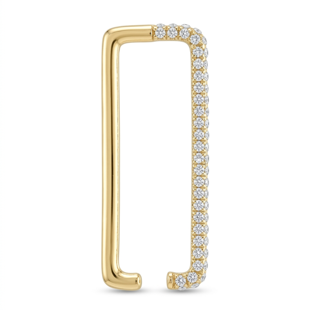 The Glacé Geometric Frame Single Ear Hook