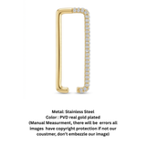 The Glacé Geometric Frame Single Ear Hook