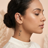 The Glacé Geometric Frame Single Ear Hook