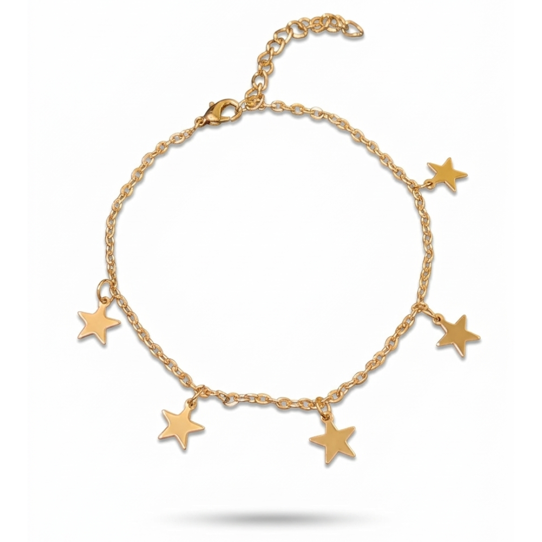 The Celeste Starburst Charm Chain