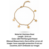 The Celeste Starburst Charm Chain