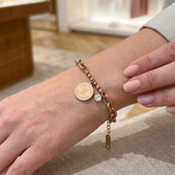 Luxe Charm Coin Bracelet