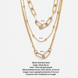 The Milan Layered Link & Bead Set
