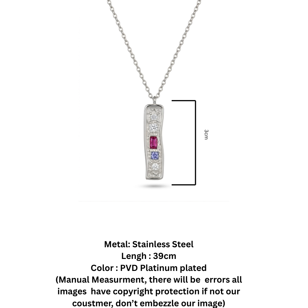 The Prism Molten Bar Pendant