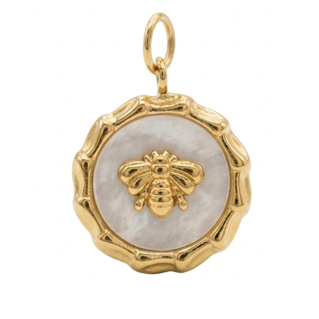 The Golden Nectar Bee Medallion
