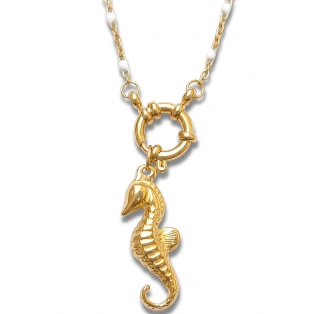 The Golden Seahorse Amulet
