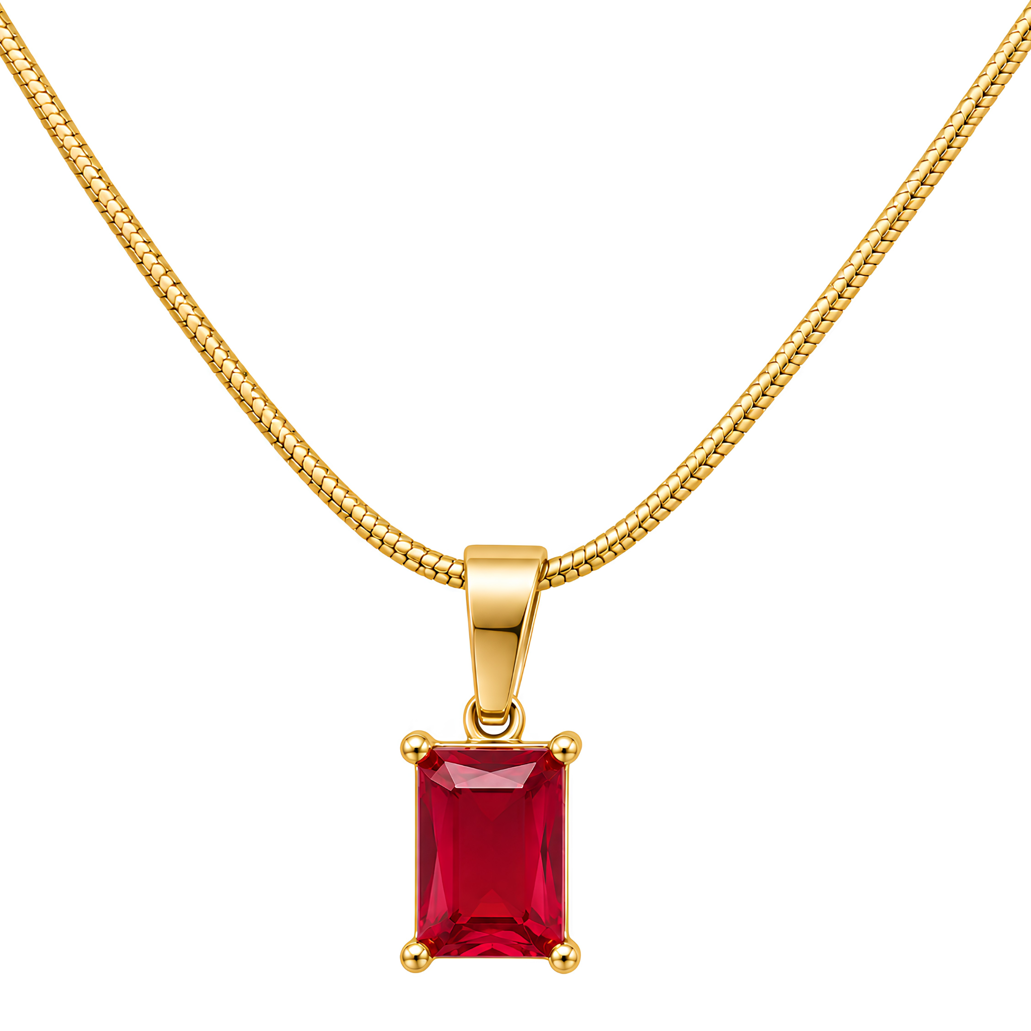 Mila red pendant