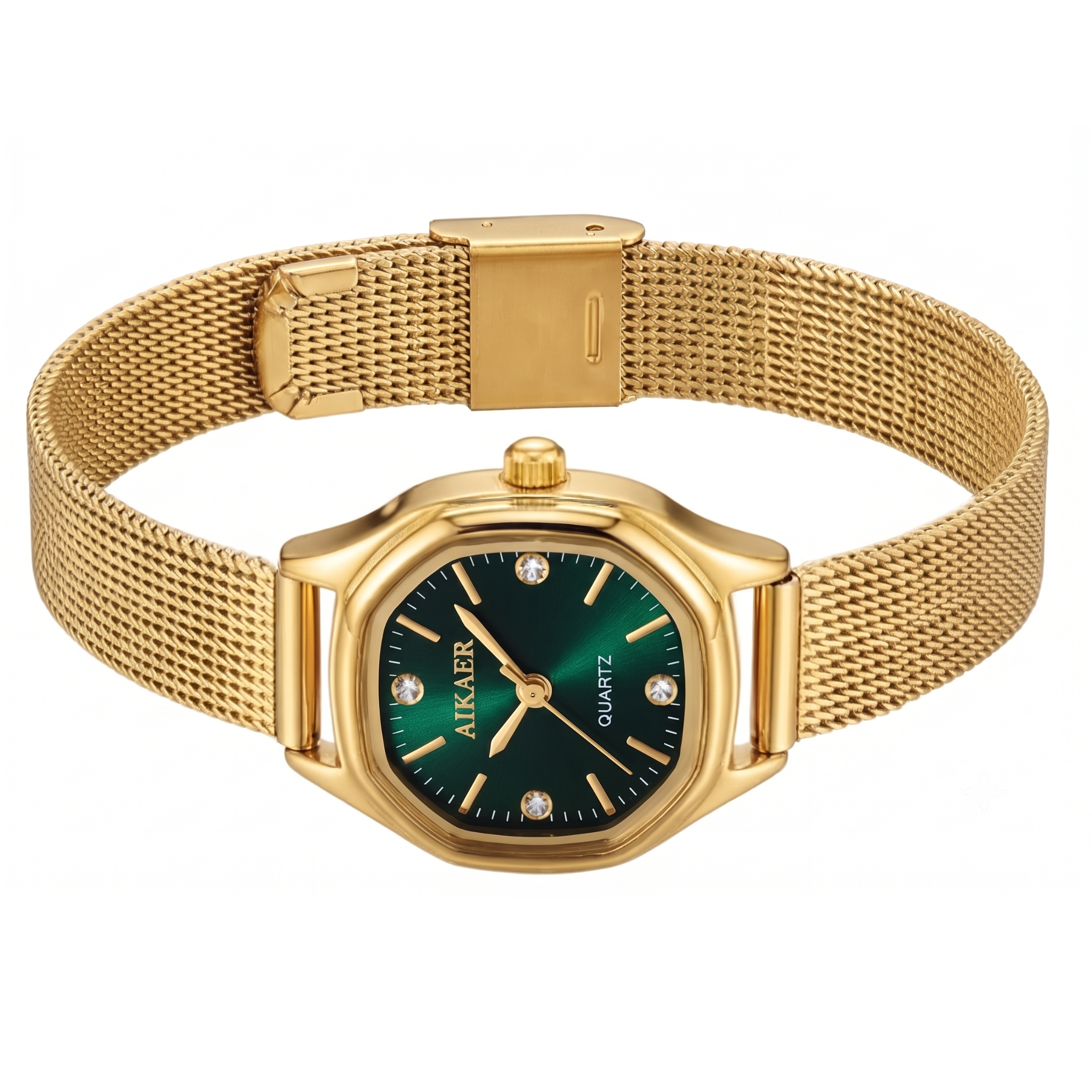 AIKAER Women's Luxury Gold-Plated Quartz Watch