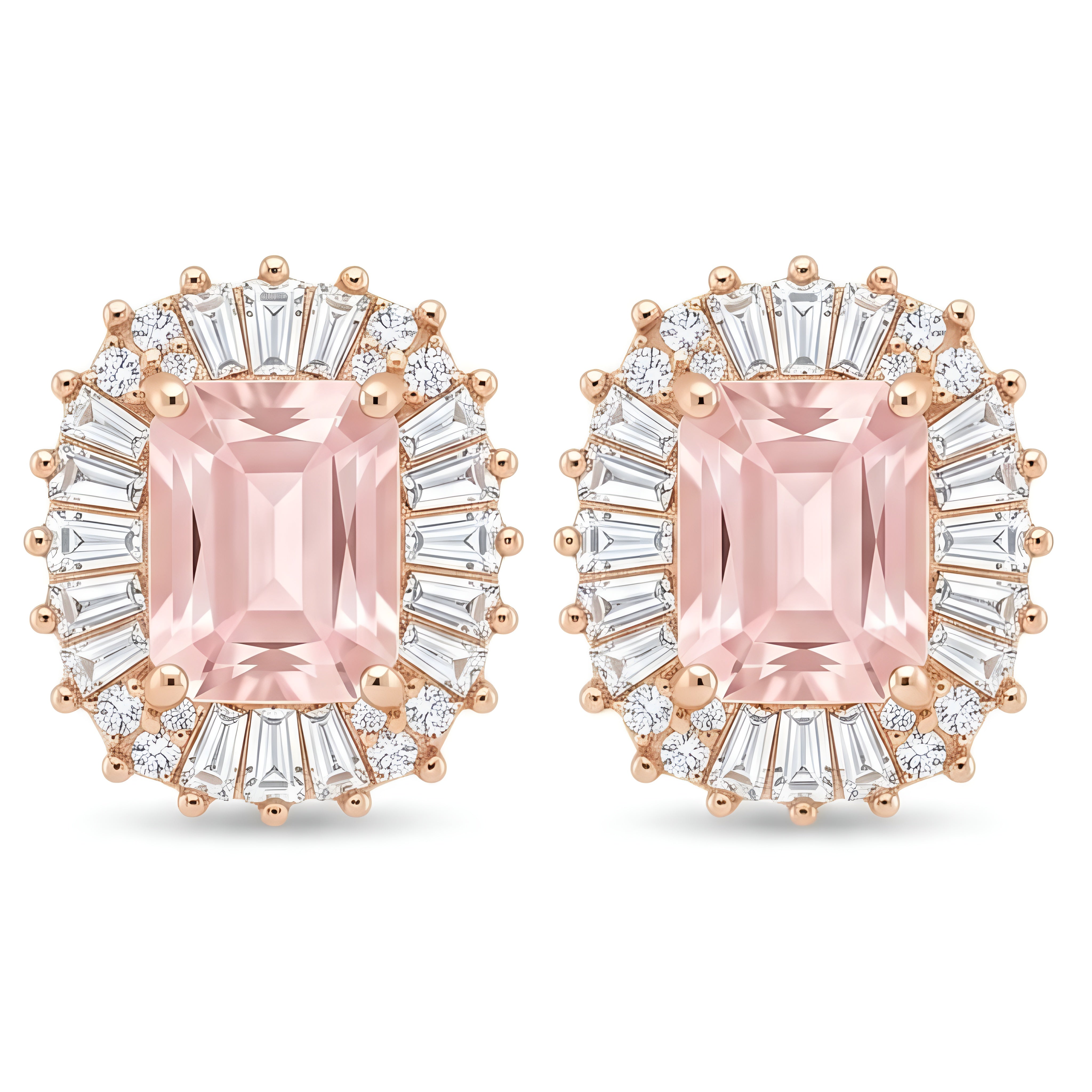 Delnaz Pink Studs