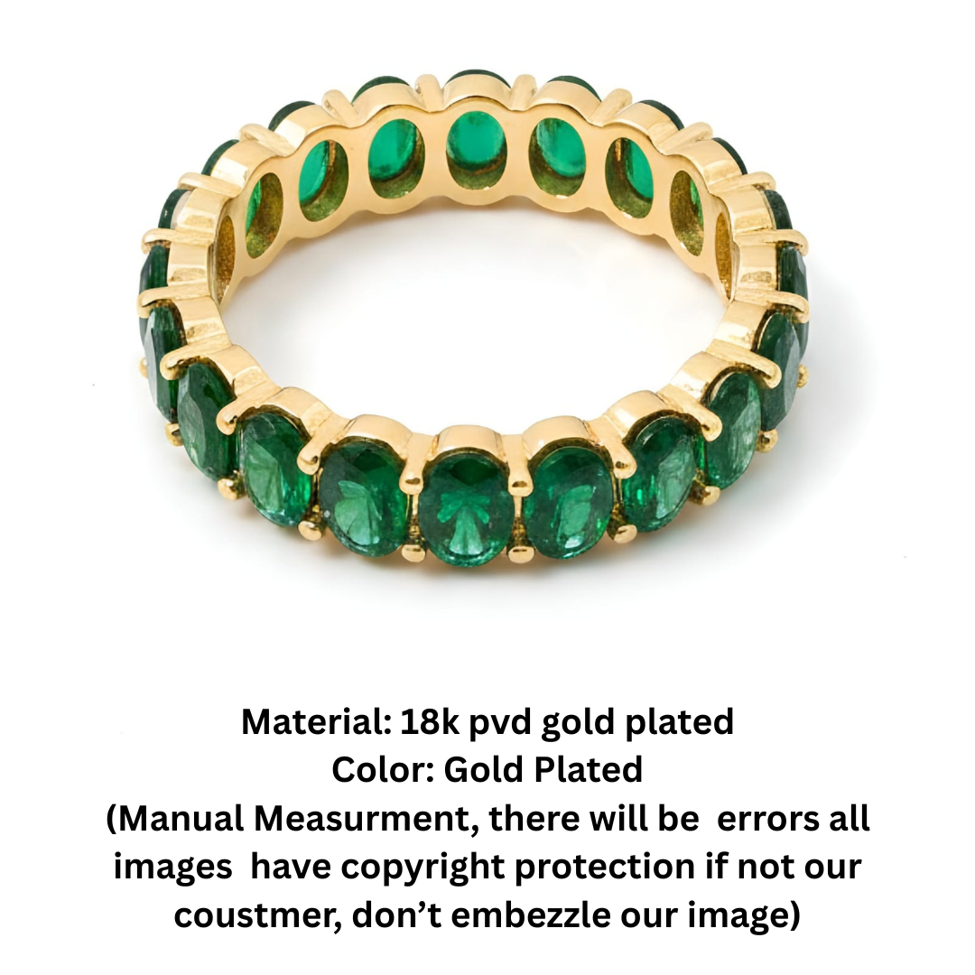 Emerald Lillian Ring