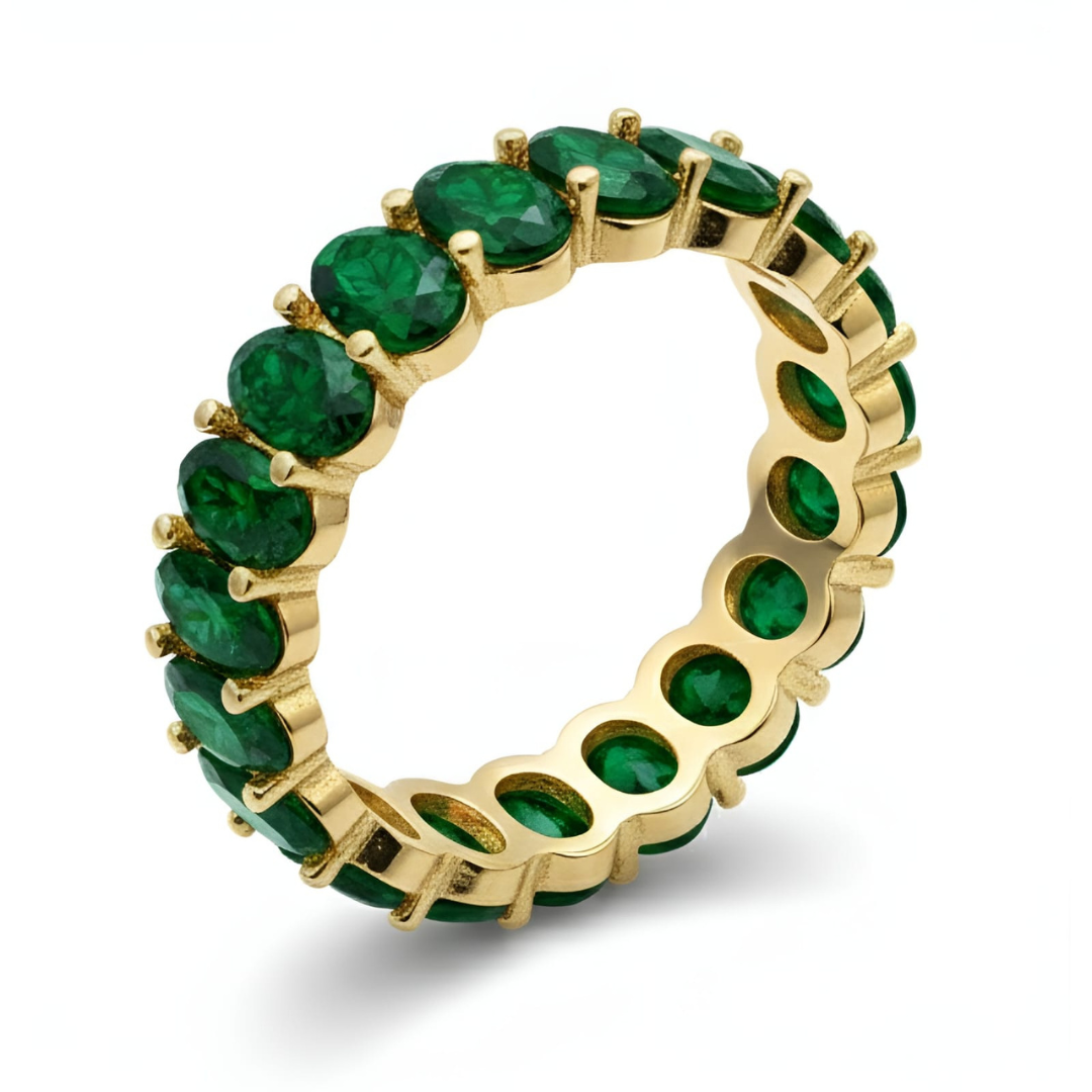 Emerald Lillian Ring