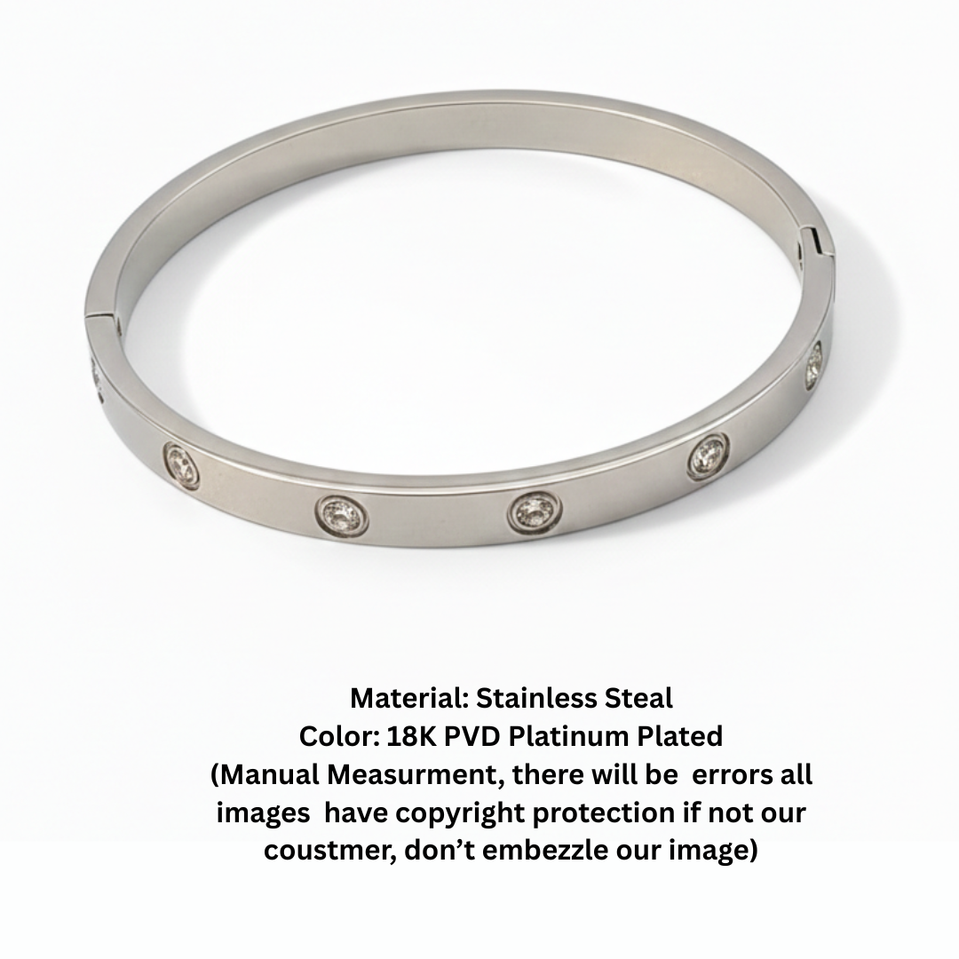 cartier silver plated band