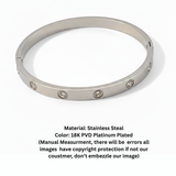 cartier silver plated band