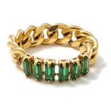 renata green ring D1191