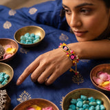 Aethel Custom Photo & Floral Charm Bracelet