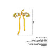 Faina big bow charm image 1