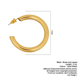 half golden hoops image 1