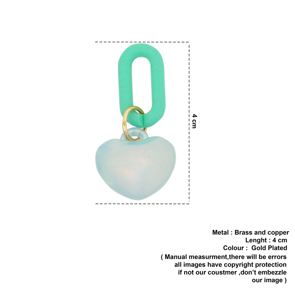 cyan heart drops image 1