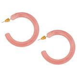baby pink hoops image 0