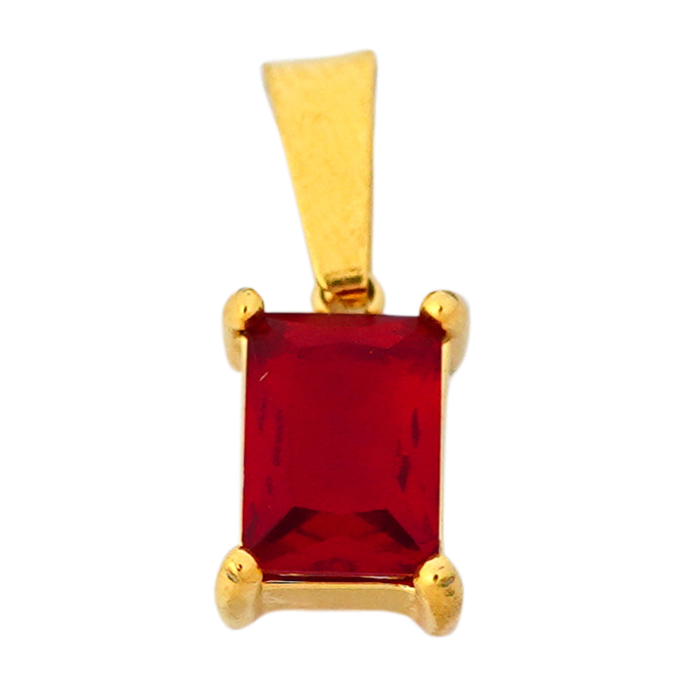 Mila red pendant image 2