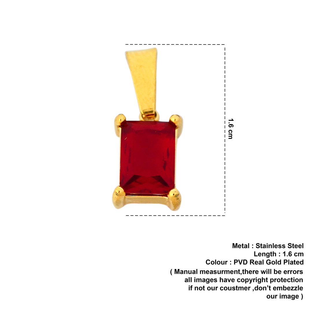 Mila red pendant image 3