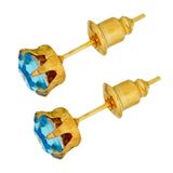 skyblue studs image 1