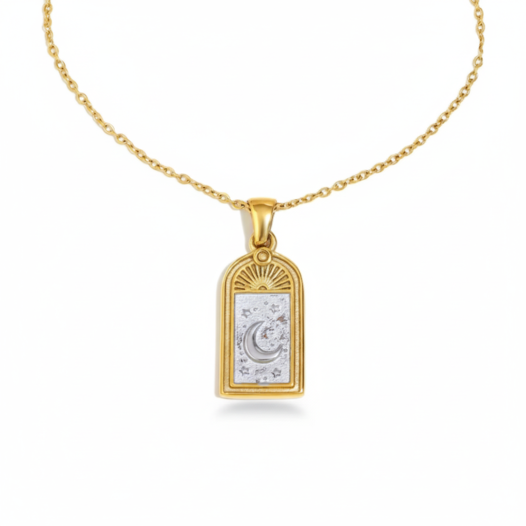 "Midnight Portal" Celestial Archway Pendant
