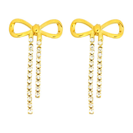 bow earrings