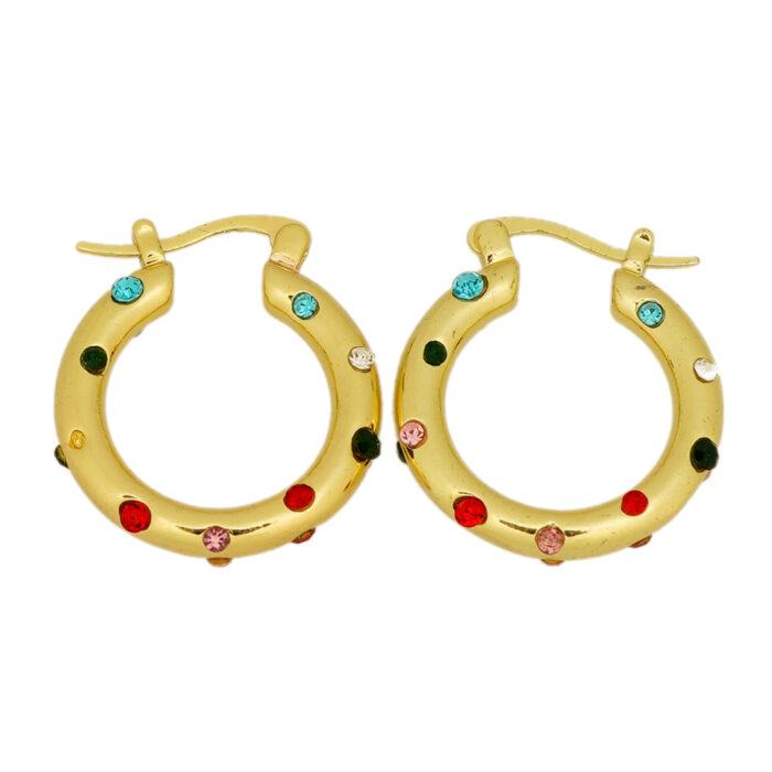 KANYA MULTICOLOURED EARINGS - Image 1