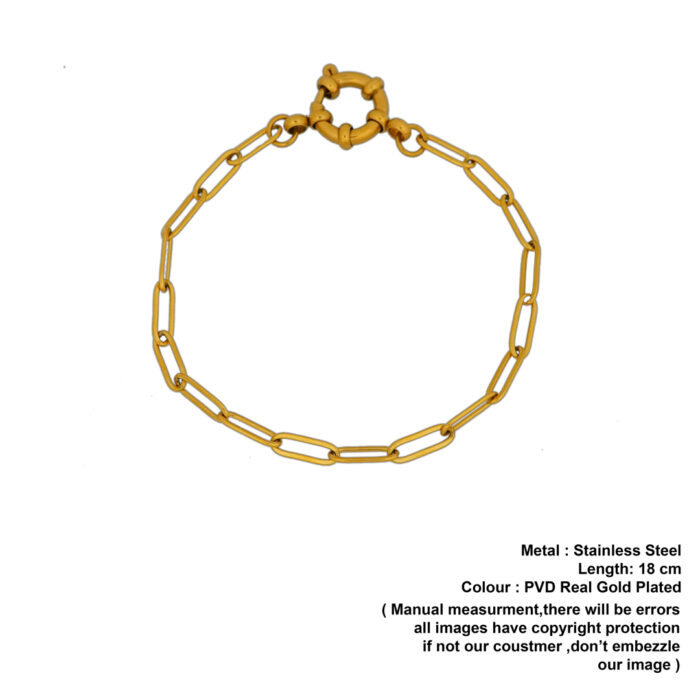 linked chain bracelete - Image 2